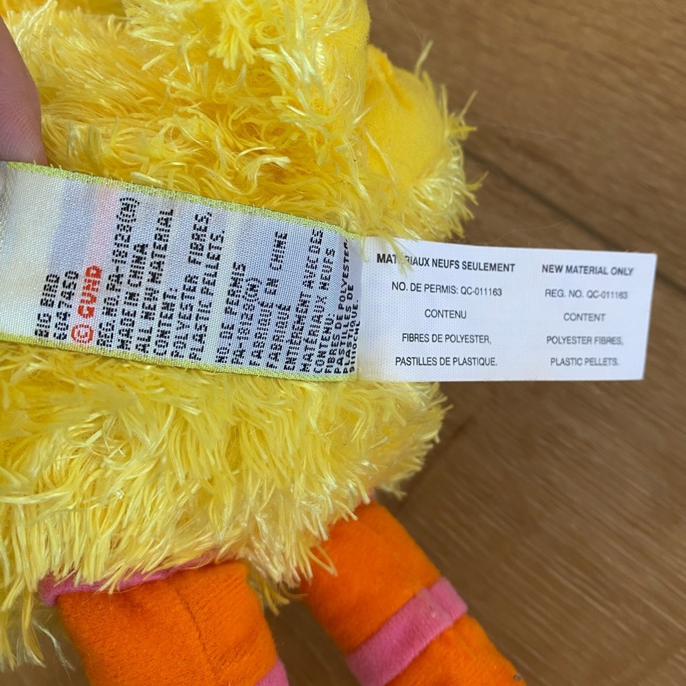 Sesame Street Big Bird Character 16” Plush Gund 2019 - Picture 6 of 8